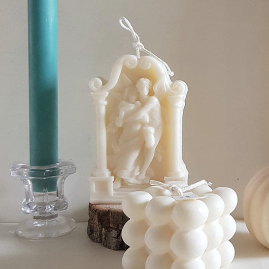 Molde de Silicona para Velas Aromáticas con Diseño de Ángeles y Pasteles - Image 8