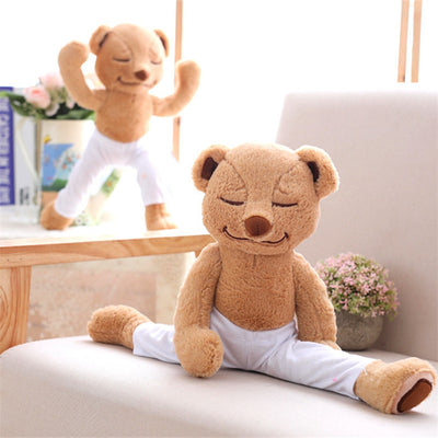 Peluche Yoga Bear 40cm - Osito Meditador Suave y Adorable para Niños - Image 5