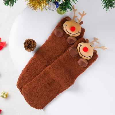 Calcetines Navideños de Felpa Suave - Image 6