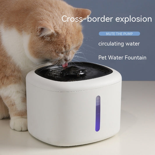 Bebedero Automático Inteligente para Mascotas con Circulación Continua