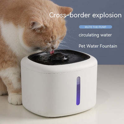 Bebedero Automático Inteligente para Mascotas con Circulación Continua