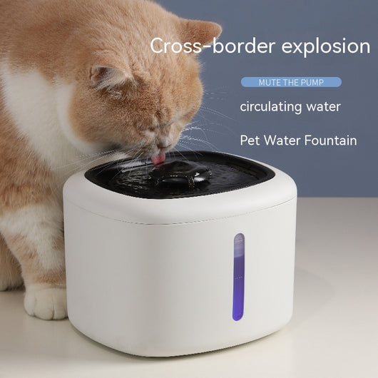 Bebedero Automático Inteligente para Mascotas con Circulación Continua