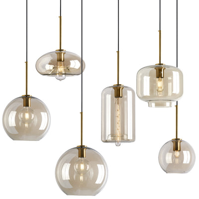 Lámpara Vintage de Cristal para Restaurante y Dormitorio - Image 5