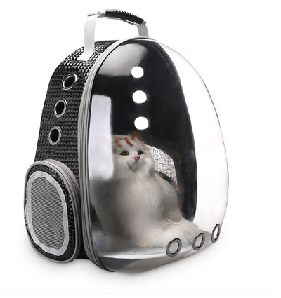 Mochila Transportadora para Mascotas con Diseño Cápsula Espacial - Visibilidad 360° - Image 6