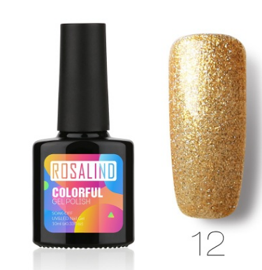 Gel UV para Uñas ROSALIND Color Sólido - Tratamiento Profesional Salón 10ml - Image 5