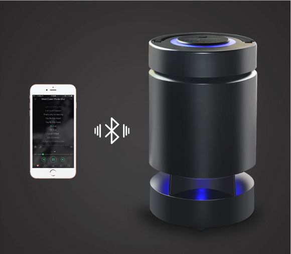 Lámpara Nocturna Portátil con Parlante Bluetooth