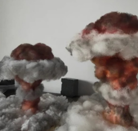 Lámpara de Nube Seta para Dormitorio - Luz Ambiental Explosiva - Image 2