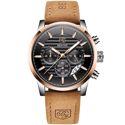 Reloj para Hombre con Tres Esferas y Correa Ajustable - Image 13