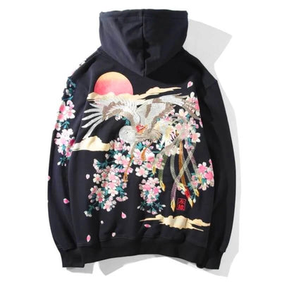 Sudadera con Capucha Fénix Bordado