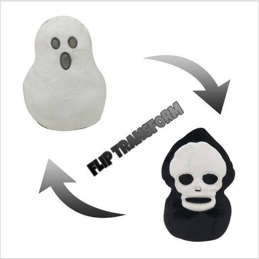 Peluche Reversible Fantasma Halloween - Juguete Interactivo de Doble Cara - Image 5