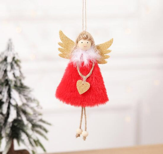 Ángel Navideño Decorativo - Adorno de Árbol de Navidad para el Hogar - Image 5