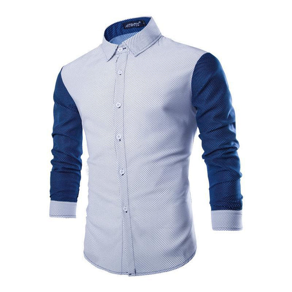 Camisa Estampado Puntos para Hombre