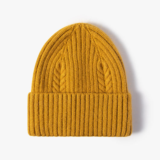 Gorro de Lana Tejido con Patrón Hemp - Calidez y Estilo en Cada Uso - Image 3