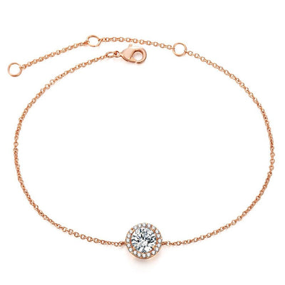 Pulseras de Cristal Redondas