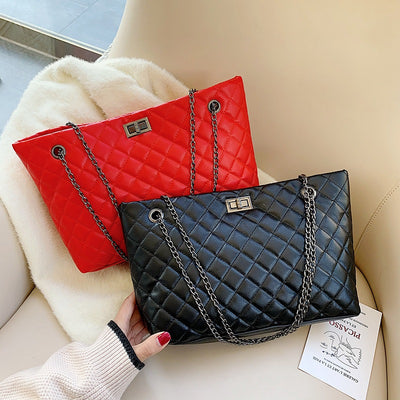 Bolso Mensajero Lingge con Cadena - Gran Capacidad