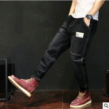 Pantalones Harem Stretch Holgados Talla Grande para Hombre - Colección Otoño - Image 4
