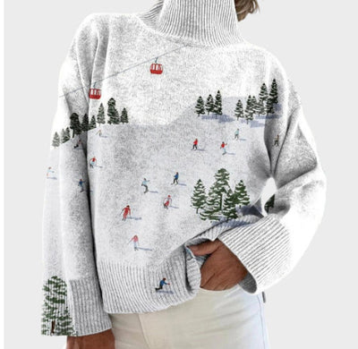 Cardigan Hoodie Casual con Estampado Abstracto - Image 7