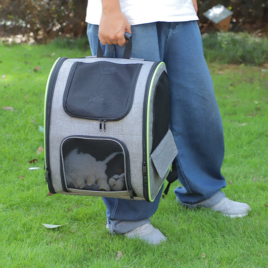 Mochila Transportadora Respirable para Mascotas - Gran Capacidad - Image 5
