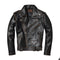 Chaqueta de Cuero para Motociclista Harley Estilo Clásico