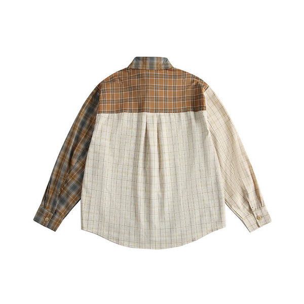 Camisa con Costuras de Diseño para Hombre y Mujer