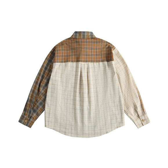 Camisa con Costuras de Diseño para Hombre y Mujer