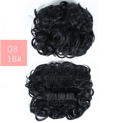 Moño Postizo de Fibra Sintética Resistente al Calor - Cabello de Seda Artificial - Image 14