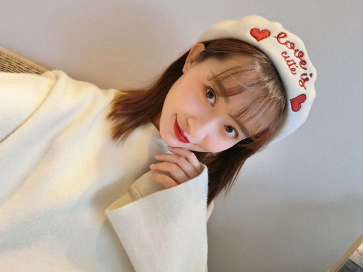 Boina de Lana con Bordado Otoño-Invierno Inspiración Japonesa - Image 4