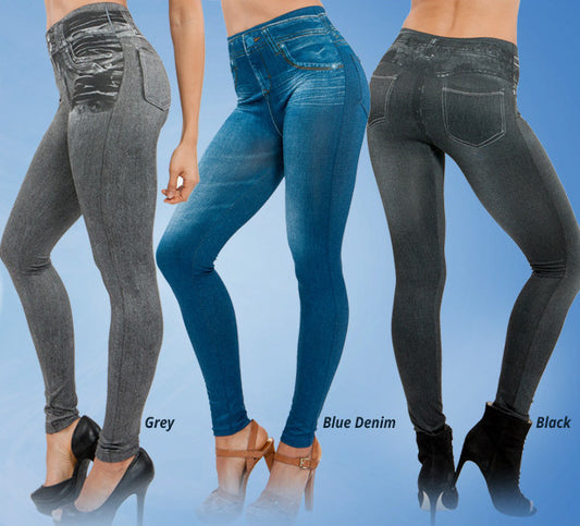 Leggings de Mezclilla para Mujer - Comodidad y Estilo