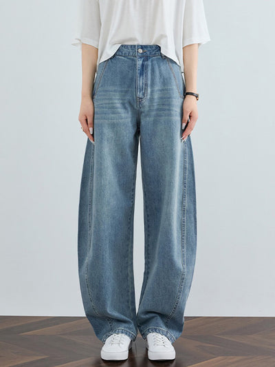 Pantalones Jeans Anchos Deconstructruidos - Estilo Casual Holgado Banana - Image 31