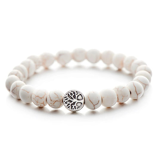 Pulsera Pareja Árbol de la Vida en Piedra Natural - Image 8