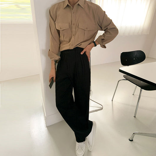Camisa de Trabajo con Múltiples Bolsillos para Hombre - Image 6