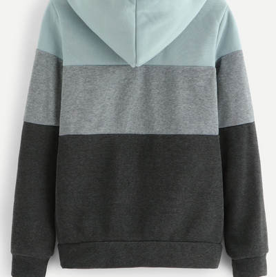 Sudadera con Capucha Colorblock - Image 7