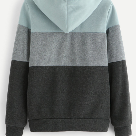 Sudadera con Capucha Colorblock - Image 7