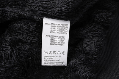 Chaqueta de Cuero PU con Cuello Elevado para Hombre - Abrigo Invernal Premium - Image 31