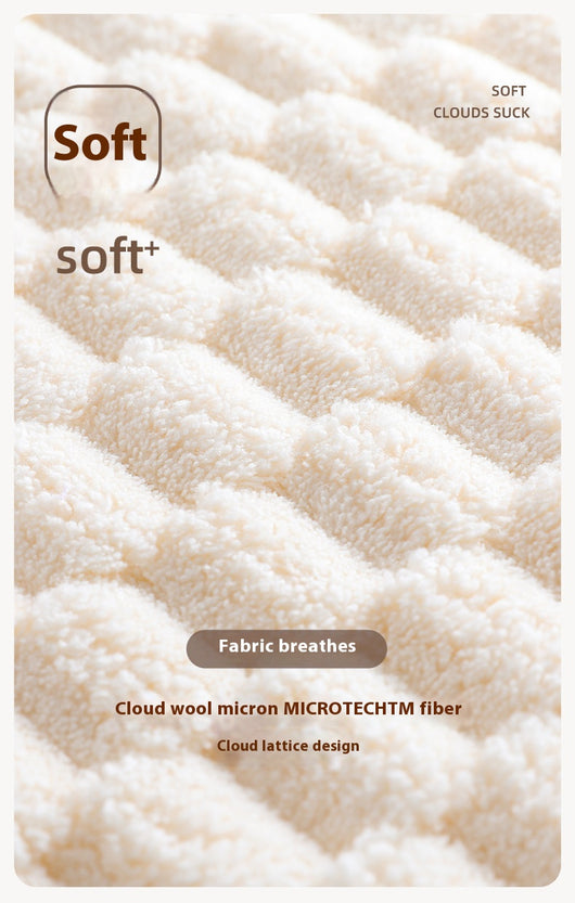 Toalla de Baño Gruesa Absorbente Coral Talla Grande - Fibra de Felpa Clase A sin Desprendimiento - Image 24