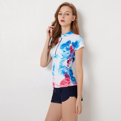 Traje de Baño Corto Estampado Ónix - Image 3