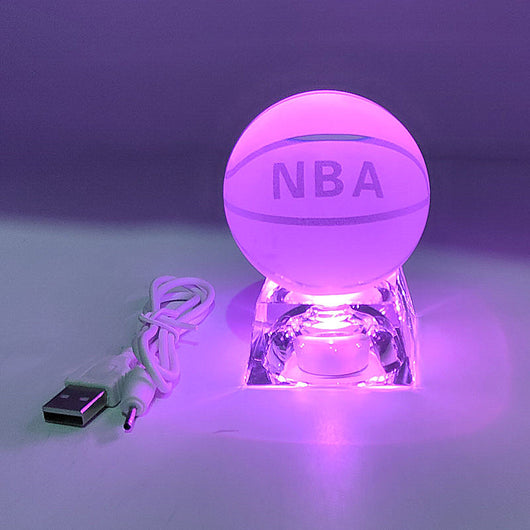 Base Luminosa LED de Cristal con Luz Multicolor - Image 9