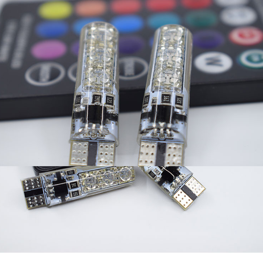 Luz de Conducción LED Multicolor con Control Remoto