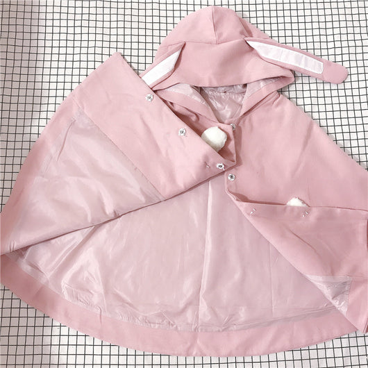 Abrigo Sudadera con Capucha de Orejas Kawaii - Image 3
