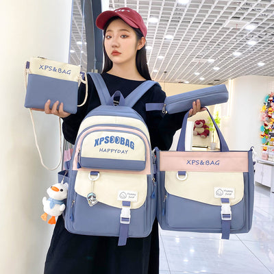 Mochila Escolar de 4 Piezas para Secundaria - Image 2