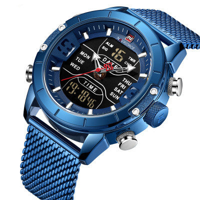 Reloj de Pulsera con Malla Metálica