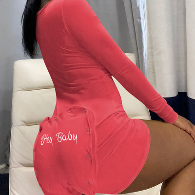 Pijama Jumpsuit para Mujer Escote V Bordado - Ropa de Descanso - Image 16