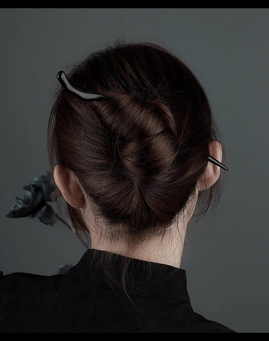 Pasador de Cabello Estilo Han Antiguo en Madera - Accesorio Tradicional Chino - Image 22