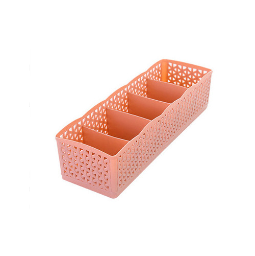 Organizador de Plástico Apilable 5 Compartimentos para Ropa Interior y Calcetines - Image 9