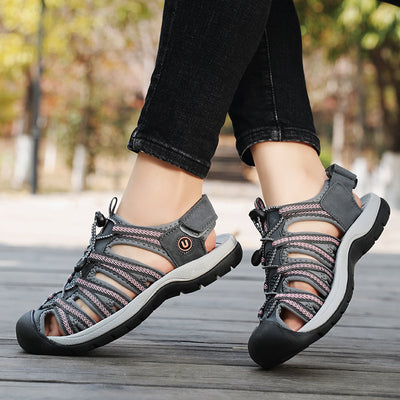 Sandalias Cómodas Talla Grande para Mujer - Diseño Moderno para Playa y Casual - Image 3