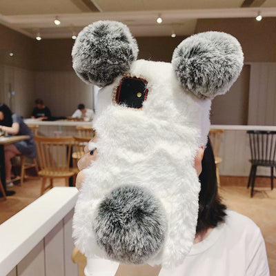 Funda Protectora de Peluche Osito Compatible con Apple - Image 7