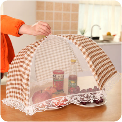 Cubierta Plegable Antipolvo para Alimentos con Protección Antimoscas - Image 5