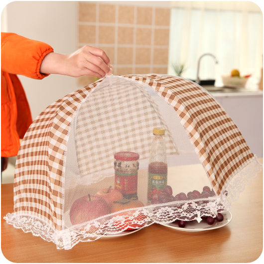 Cubierta Plegable Antipolvo para Alimentos con Protección Antimoscas - Image 5