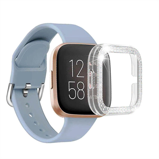 Funda Protectora de Diamante para Fitbit Versa 2 - Carcasa PC Resistente - Image 20