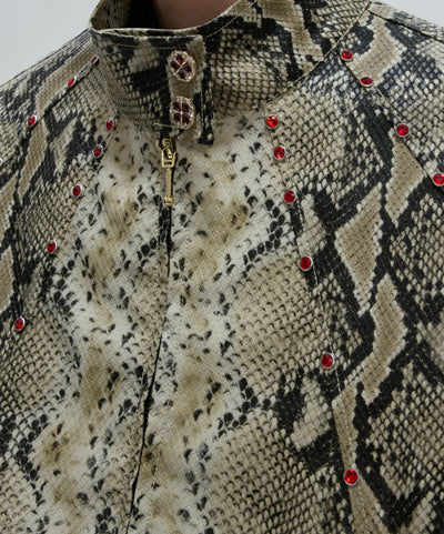Chaqueta Corta Cuello Mao Bordada para Otoño - Image 21
